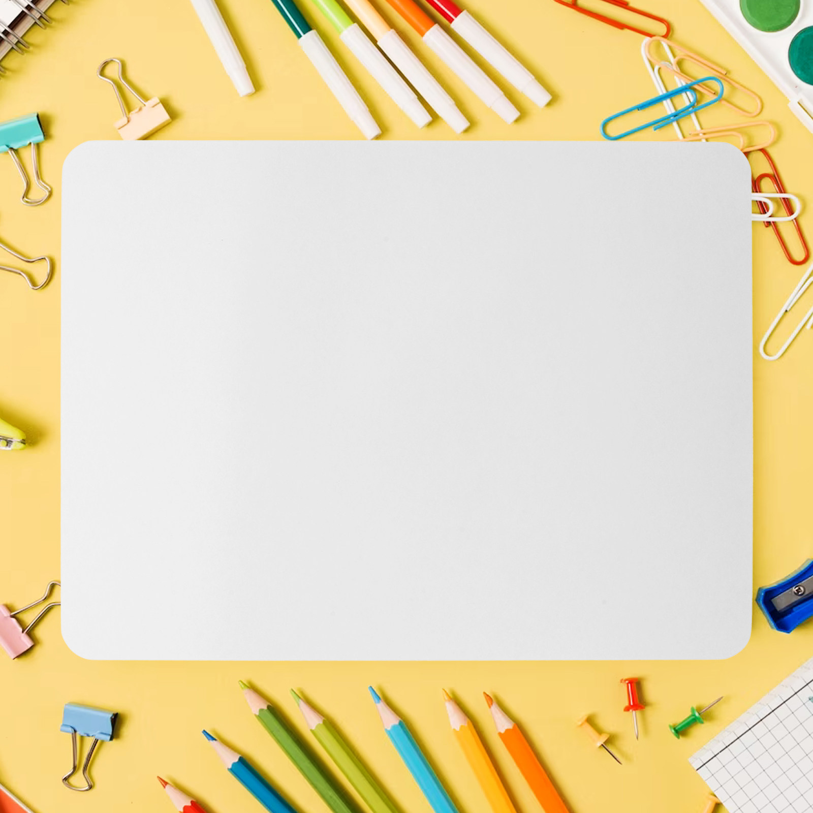 Writing Tools - Mini Writing Board Reusable Dry Erase