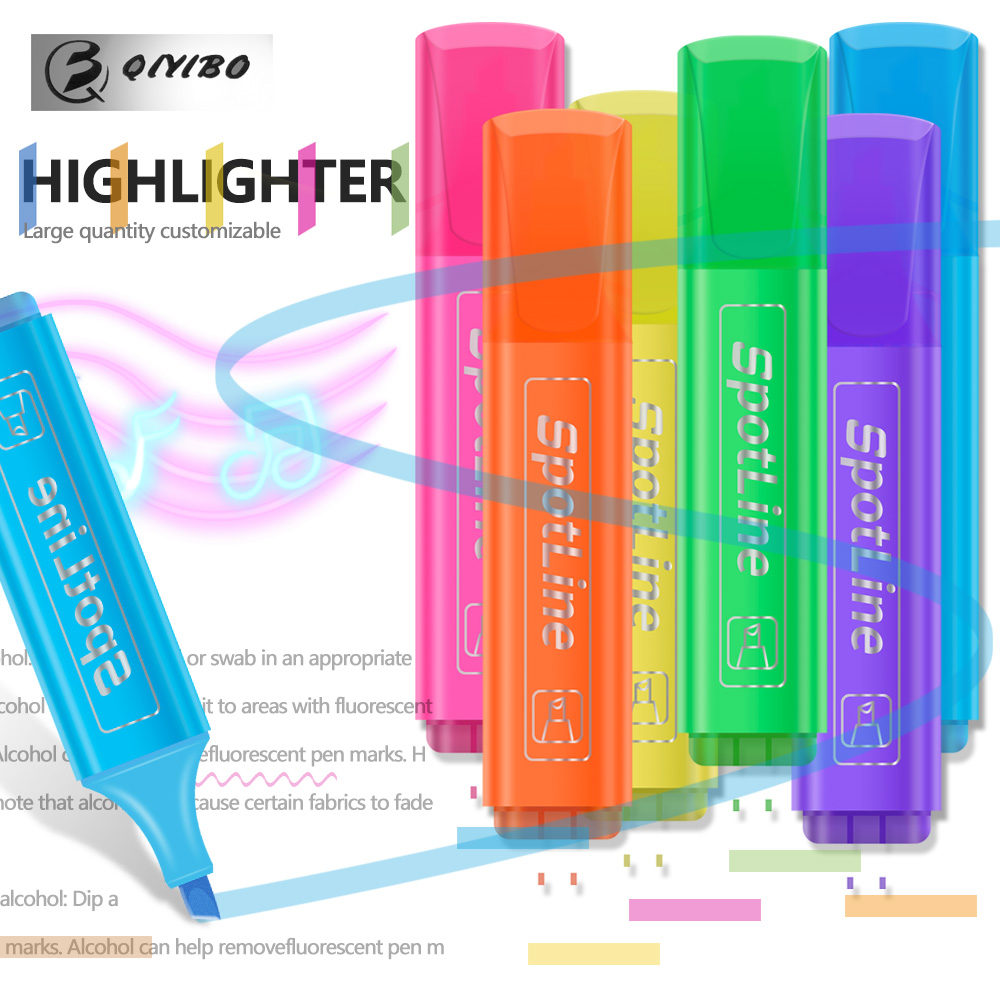 4/6 Pcs/set Pastel Flat Single - Pastel Highlighter Set Double Ended 评论和价格