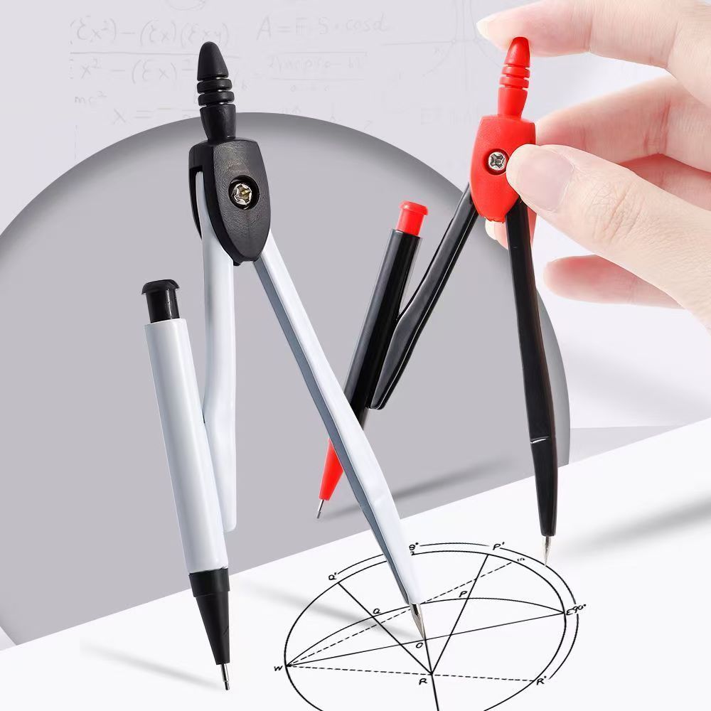 Metal Compass Professional Mat - Math Geometry Set With Compass 评论和价格