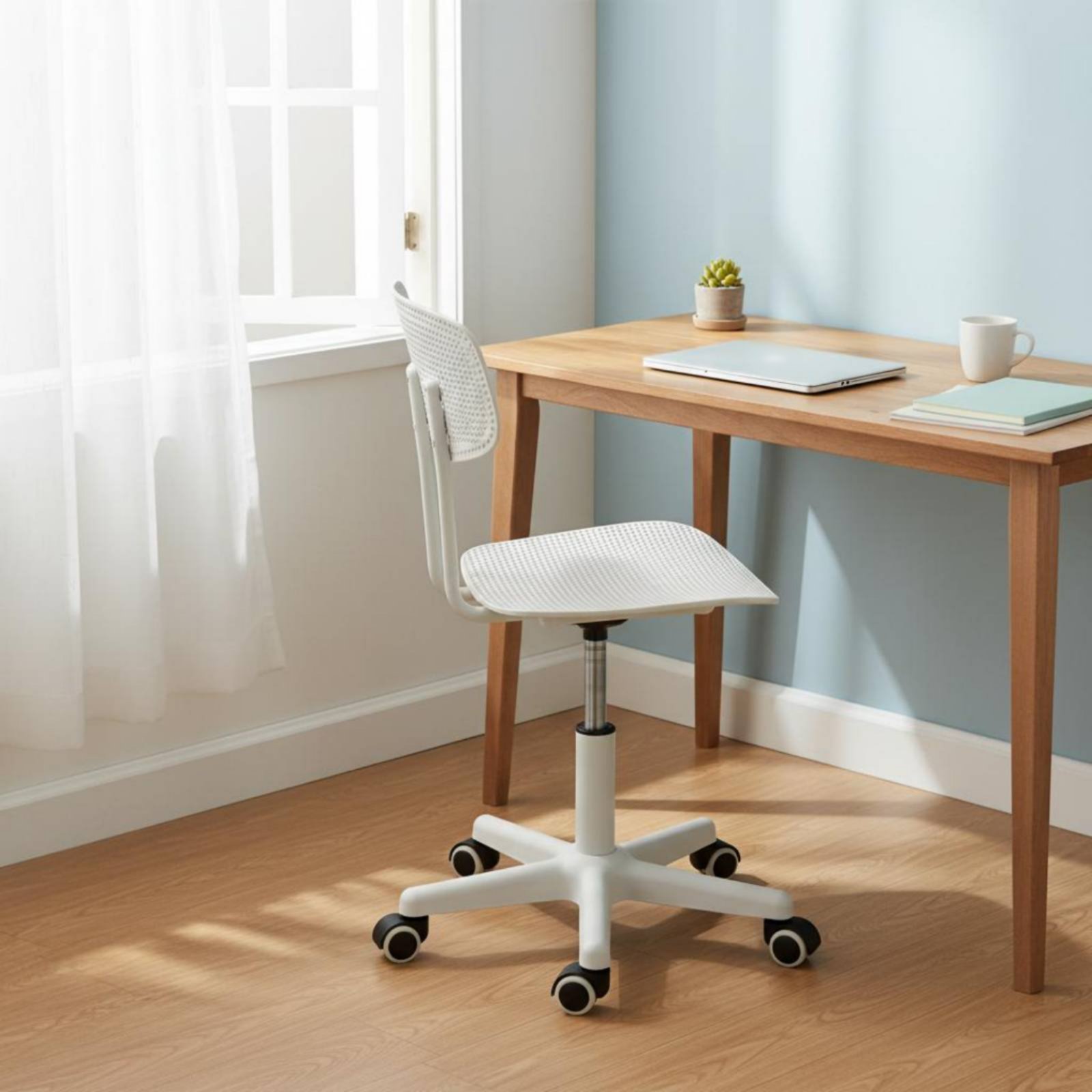 Adjustable Rolling Desk Chair  - Office Furniture 评论和价格