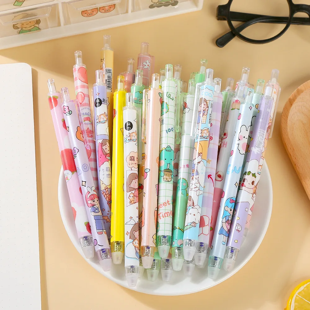 20Pcs/Lot Cute Kawaii Erasable - Retractable Eraser Pen Click 评论和价格