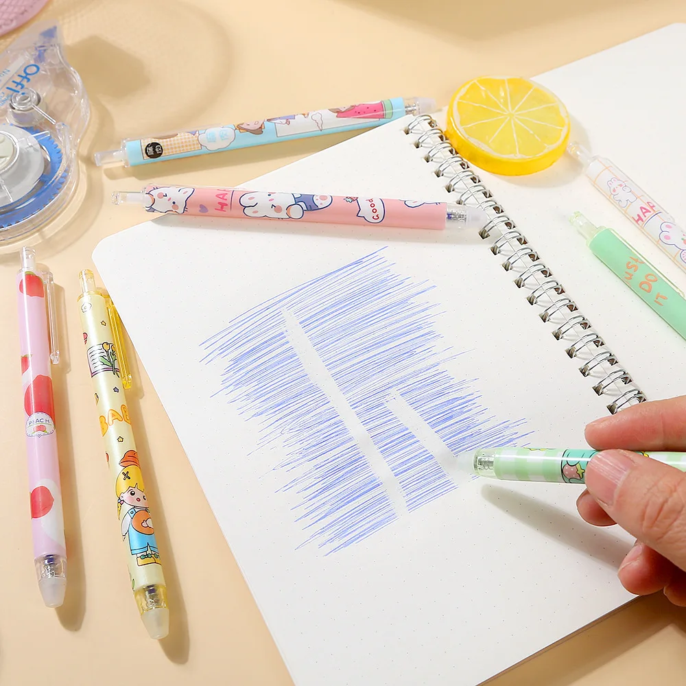 20Pcs/Lot Cute Kawaii Erasable - Retractable Eraser Pen Click 评论和价格