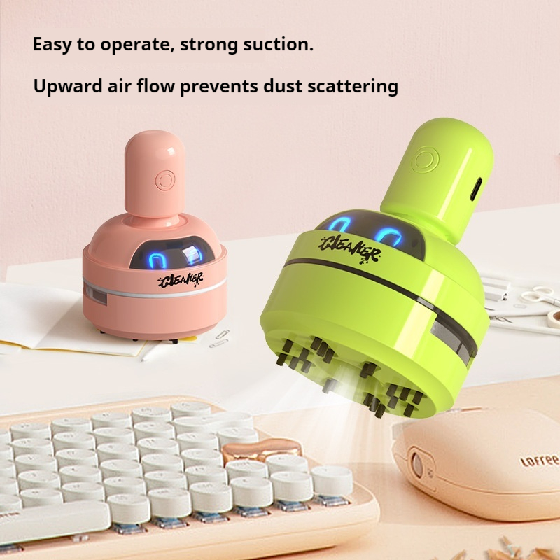 NewVersionCartoon Mini Portabl - Mini Desktop Vacuum Cleaner For Eraser Dust 评论和价格