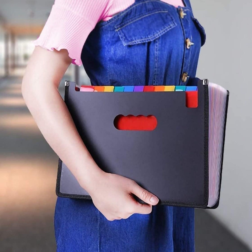 Versatile 13/25 Pockets Expand - Expandable Accordion File Folder 13 Pockets 评论和价格