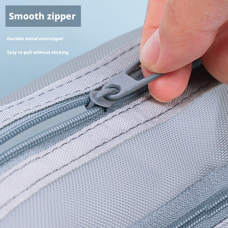 Double Layer Transparent Mesh  - Clear Mesh Pencil Pouch For Exam 评论和价格
