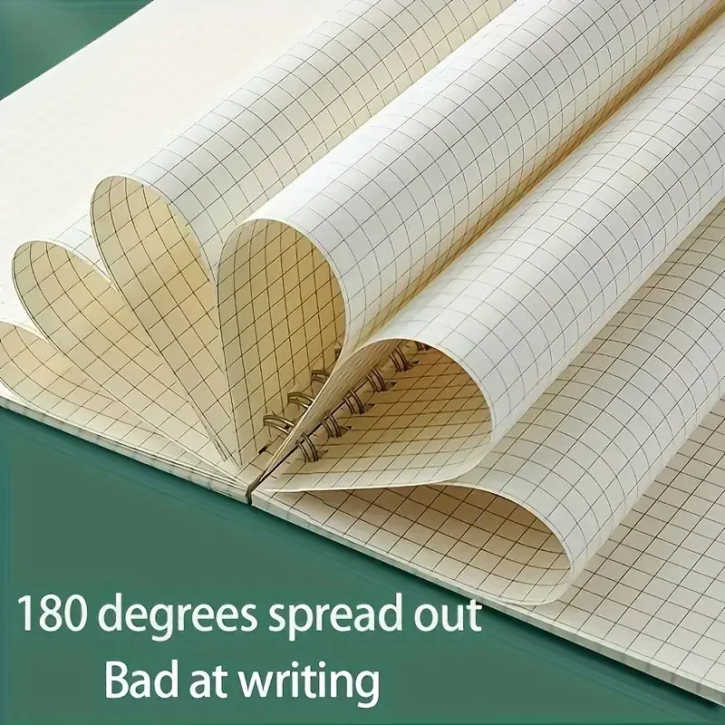 A5 Grid Notepad Spiral Bound S - Spiral Bound Grid Notebook A5 评论和价格