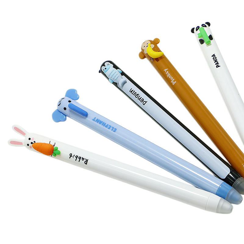 Novelty Animal Topper Erasable - Retractable Eraser Pen Click 评论和价格