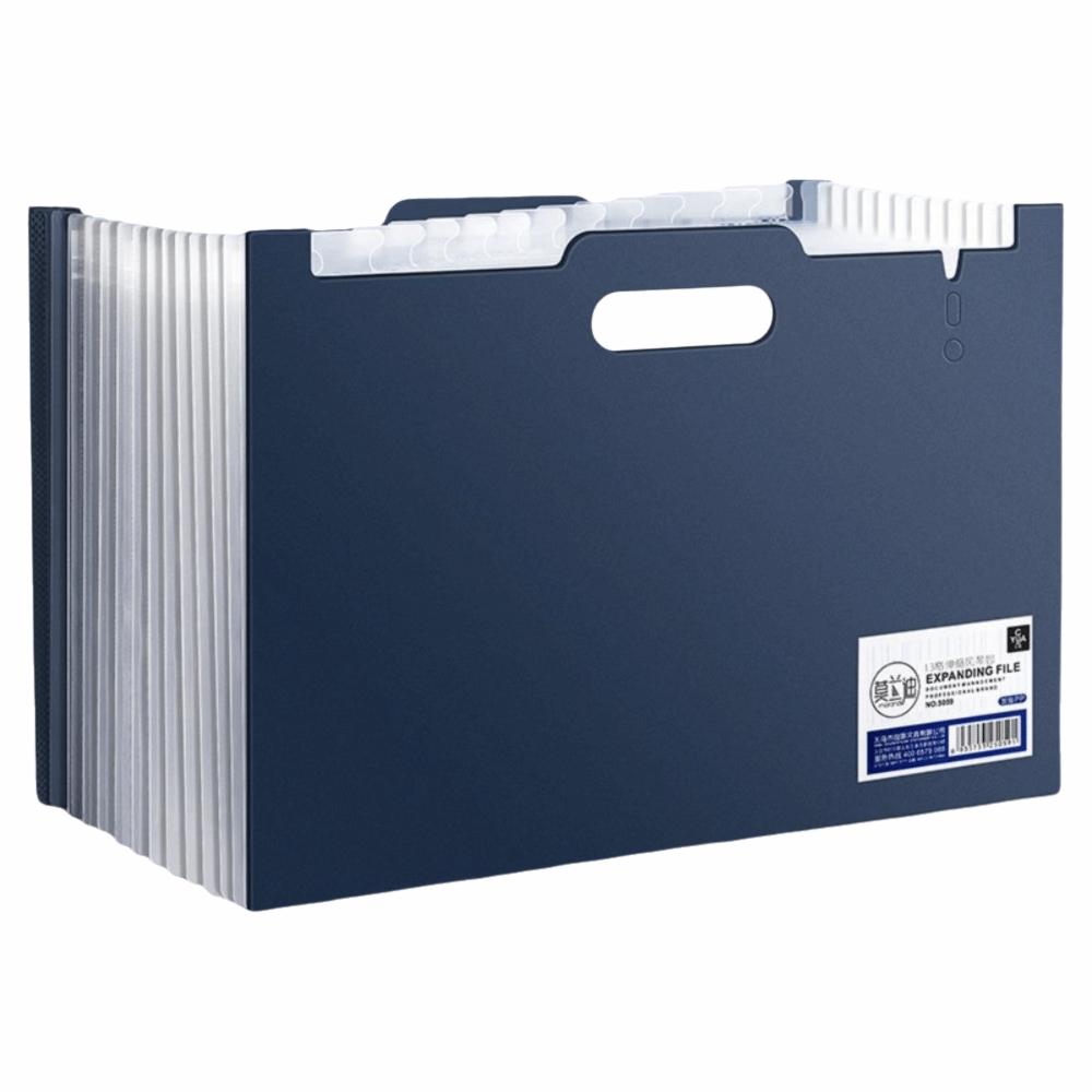 13 Pockets Expanding File Fold - Expandable Accordion File Folder 13 Pockets 评论和价格
