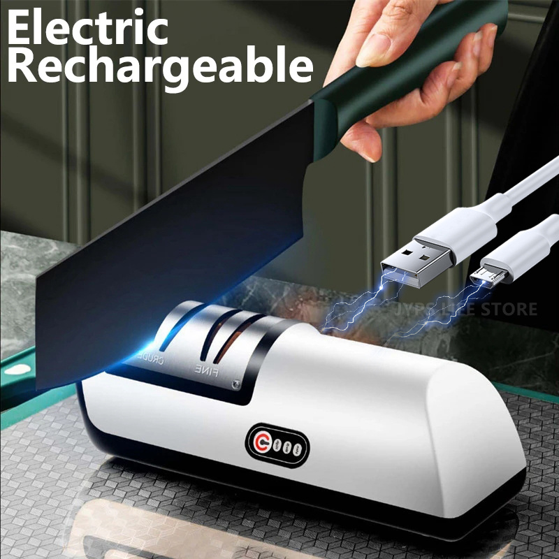 USB Electric Knife Sharpener A - Electric Pencil Sharpener Usb 评论和价格