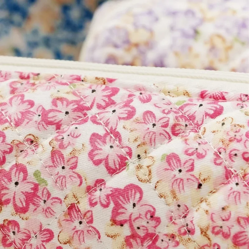 1 Piece Retro Floral Pencil Po - Aesthetic Large Pencil Case Pouch 评论和价格