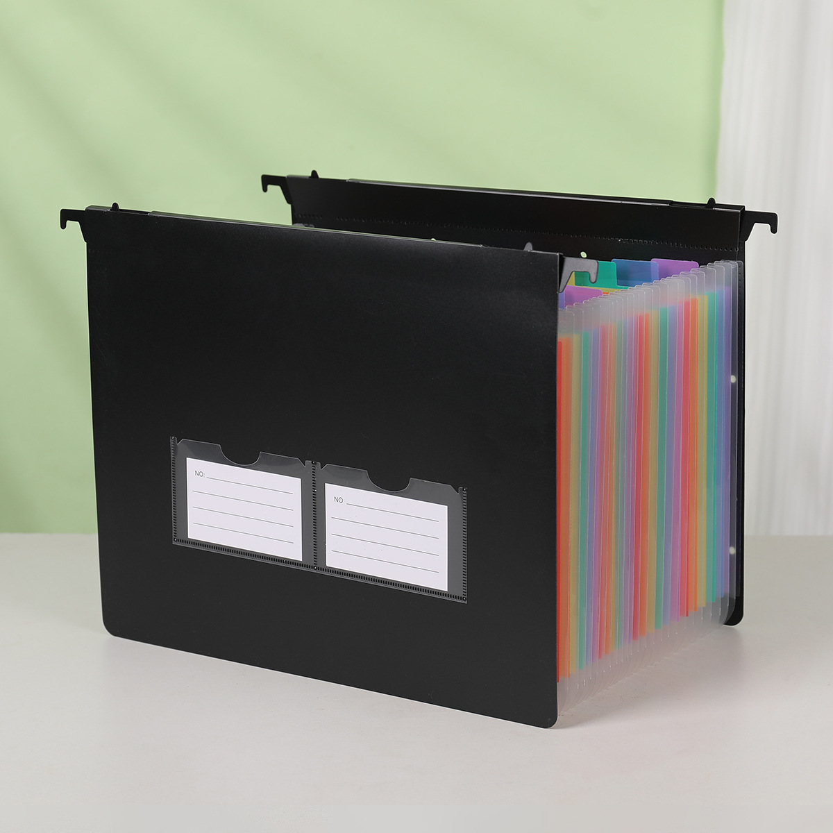 Hanging Accordion File Folder  - Expandable Accordion File Folder 13 Pockets 评论和价格