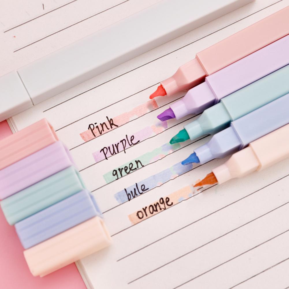Colorful Highlighters 6pcs Pas - Pastel Highlighter Set Double Ended 评论和价格